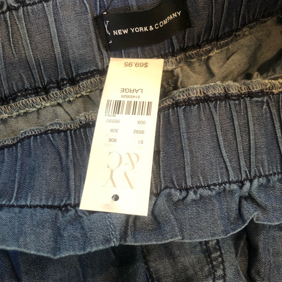 NY&Company Wide Leg Pants- Size 12 - Picture 3 of 3